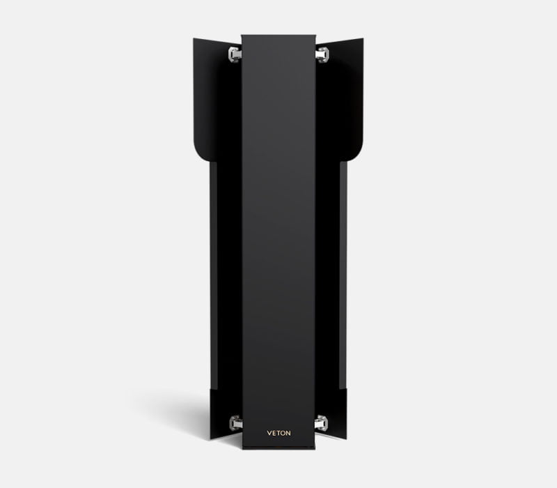 veton two plug black metal