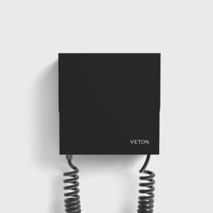veton wallplus plug black metal front